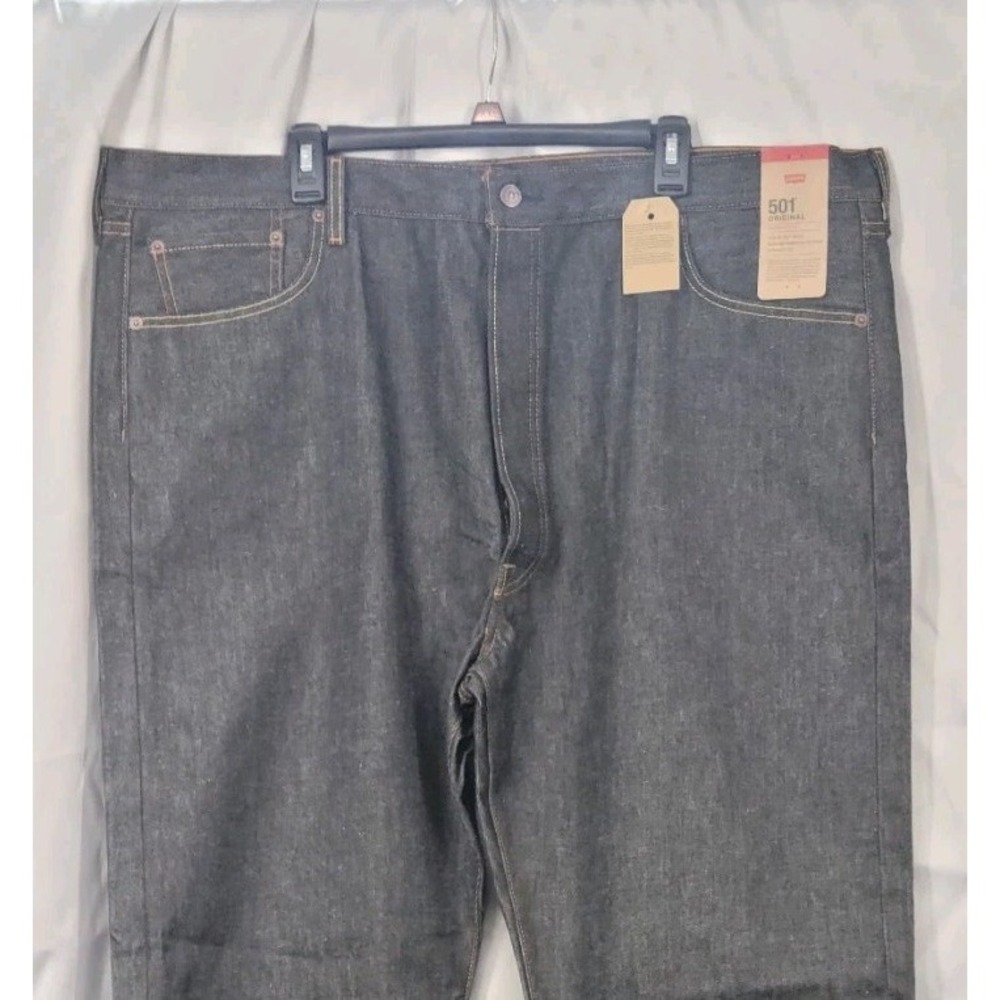 Nwt Mens Levis 501 Dark Blue Jeans 46x34